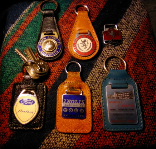 Ford keyring 1960s - keyring,