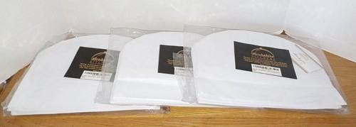 Disposable white paper chef - white,
