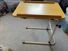 Adjustable Overbed Chair Table