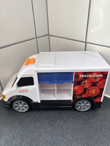 Tesco toy delivery - delivery, truck