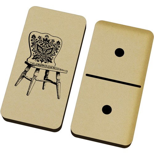 Vintage wooden chair domino - 'vintage,