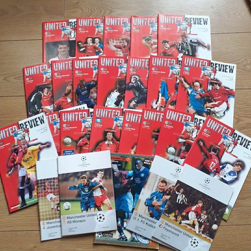 Manchester united 1997 x24 - manchester, 1997/98