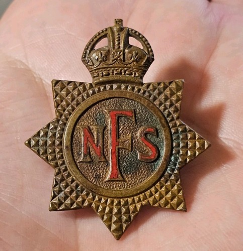Ww2 national fire service - national, cap