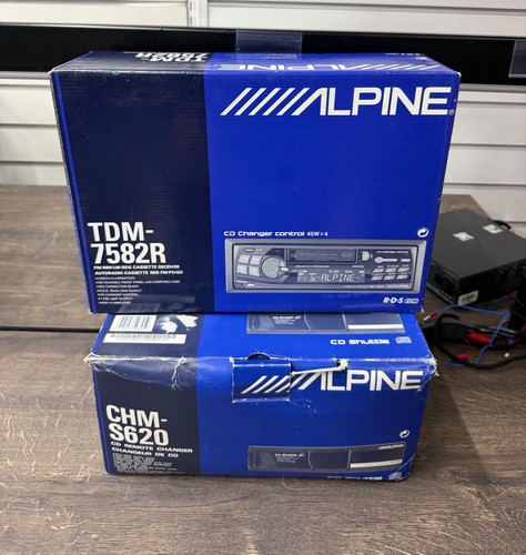 Alpine car van - car, radio