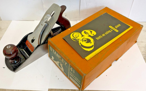 Stanley bench plane - no., 4½