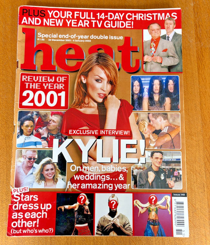 Heat dec2001 kylie minogue - 22,