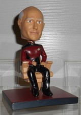 Bif Bang Pow! Star Trek TNG Captain Picard Build-a-Bridge Bobble Head