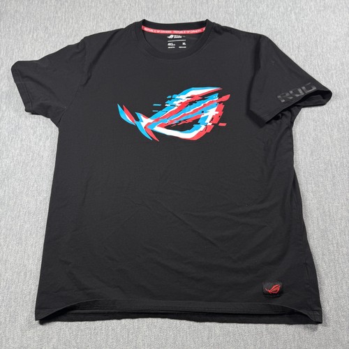 Asus rog shirt mens black - rog,