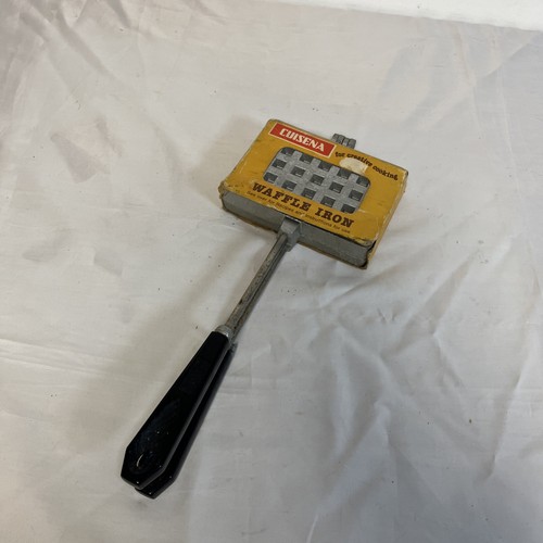 Waffle iron vintage - iron, french