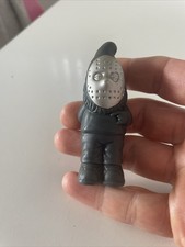 Rare Firetrap “Deadly the Gnome” Plastic Figure – Silver Mask - Bow And Arrow