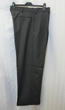 Men's 1940's Oxford Bags Trousers WWII reenactment 40's WW2 40s Grey Pinstripe
