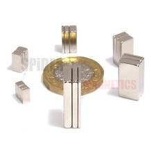 Very Strong Magnets N52 Grade Neodymium Blocks Various 3mm - 20mm For Craft DIY