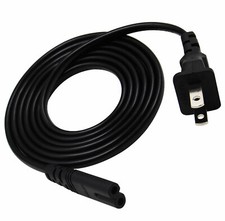 US AC 2 prong Power Cord Cable