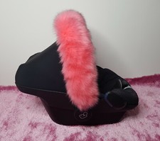 New Pram Furs Car Seat Hood