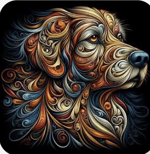 Golden retriever cross - golden, (40)