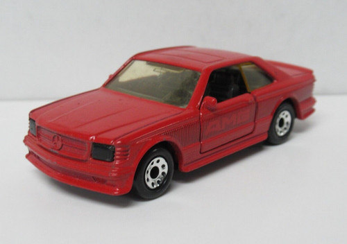 1984 matchbox red mercedes - matchbox,