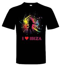 I LOVE IBIZA T-SHIRT - Space Pacha Clubbing Clubwear Amnesia - Size S - XXXL