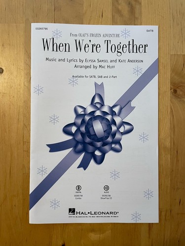 When together satb - together,