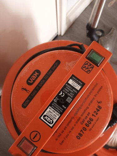 Vax vacuum cleaner - vacuum,