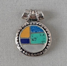 Sterling Silver & Inlaid