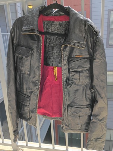 Mens superdry brad leather - superdry,