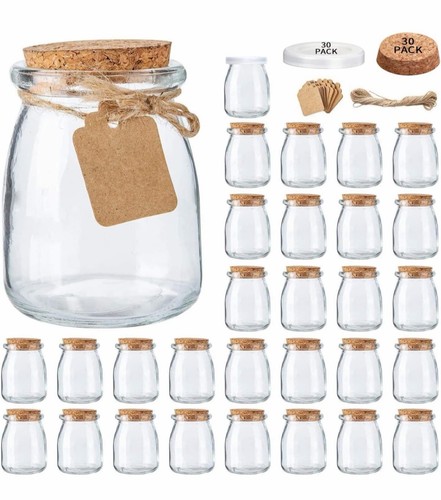 Pcs clear round - round, glass