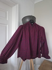 Cabbages and Roses Red Blue