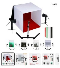  60x60cm Large Photo Studio LED Light Tent Cube Soft Box Portable Photography
