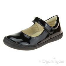 Primigi Morine Girls Black Patent School Shoe