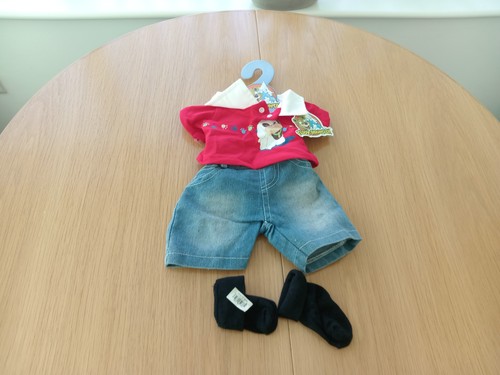 Teddy mountain boy outfit - mountain,