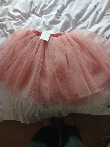 Pink tulle tutu skirt - pink,