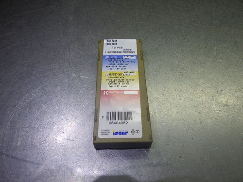 Iscar carbide grooving - iscar,