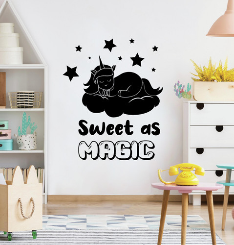 Sweet unicorn unicorns vinyl - unicorn,