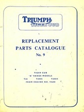 Triumph Motorcycle Tiger Cub