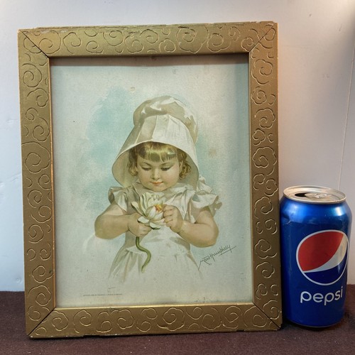 Vtg victorian 1888 litho - 1888, maud