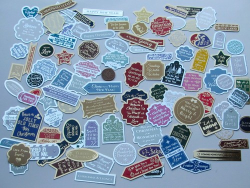 Job lot hunkydory foiled - lot,