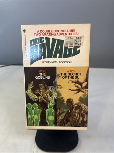 Doc savage bantam paperback - doc,