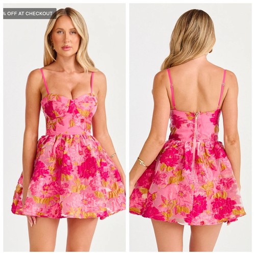 Billy pink gold - billy, floral