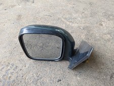 MITSUBISHI SHOGUN 2004 LEFT SIDE VIEW WING MIRROR GREEN