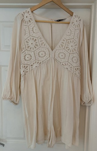 Zara playsuit size - zara,