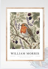 William Morris Inspired Robin