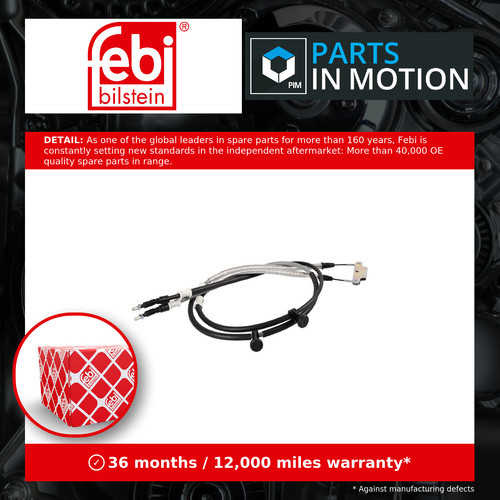 Handbrake cable fits - handbrake,