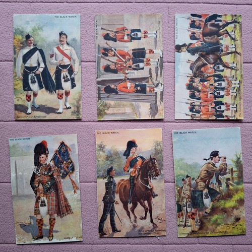 Postcards tucks set - postcards, of