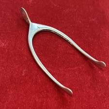 Antique Levi & Salaman Birmingham 1905 Hallmarked Silver Sugar Tongs /  Pincers