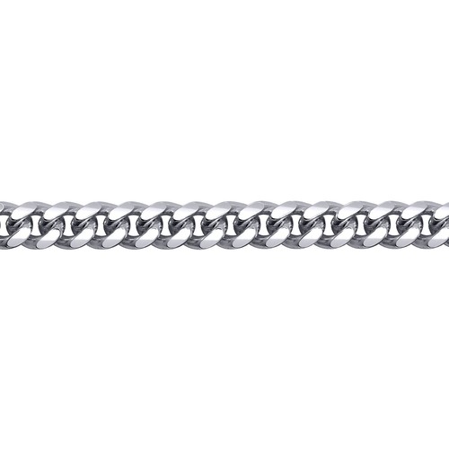 Mens rhodium plated - rhodium, silver