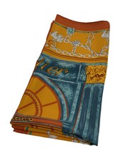 Cartier scarf silk yellow - silk,