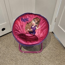 Bratz Round Foldable Kids Moon Chair Y2k Vintage Great Condition