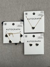 M&S BNWT Gold Heart Jewellery