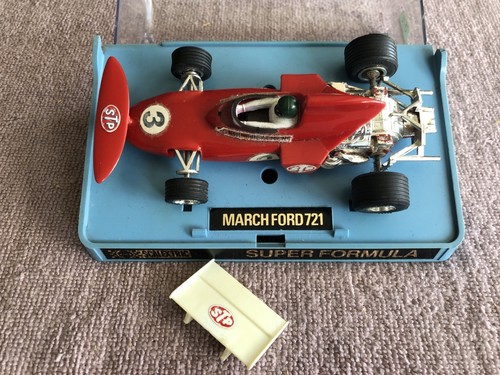Scalextric c026 march ford 721 - march,