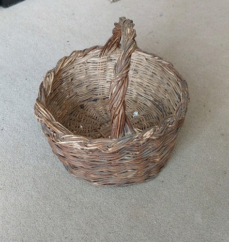 Vintage french small wicker - vintage,